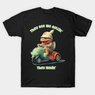 They See Me Rollin' Soccer Mom and Dad T-Shirt